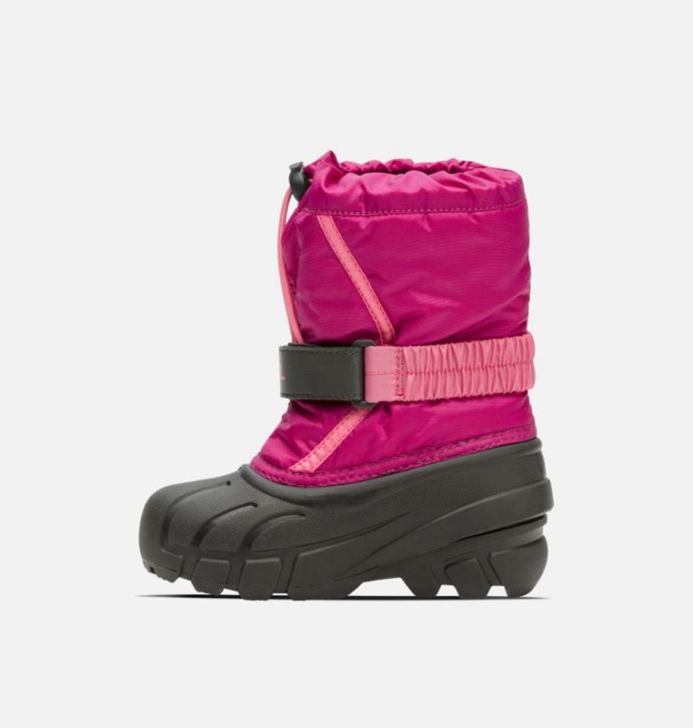 Sorel Barn Vinterkängor Rosa/Svarta - Childrens Flurry™ - CVU-695132